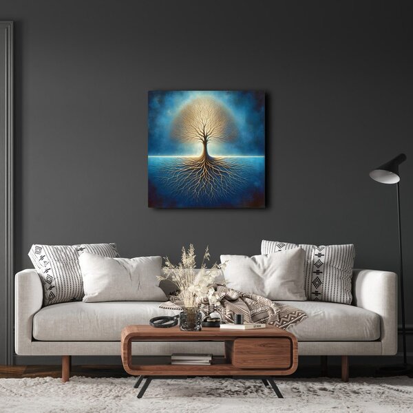 Quadro su tela – Radici dell'albero della vita