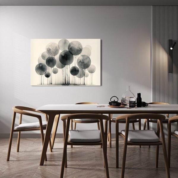 Quadro su tela – Albero della vita mistico nella nebbia