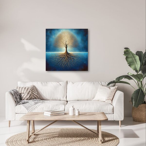 Quadro su tela – Radici dell'albero della vita