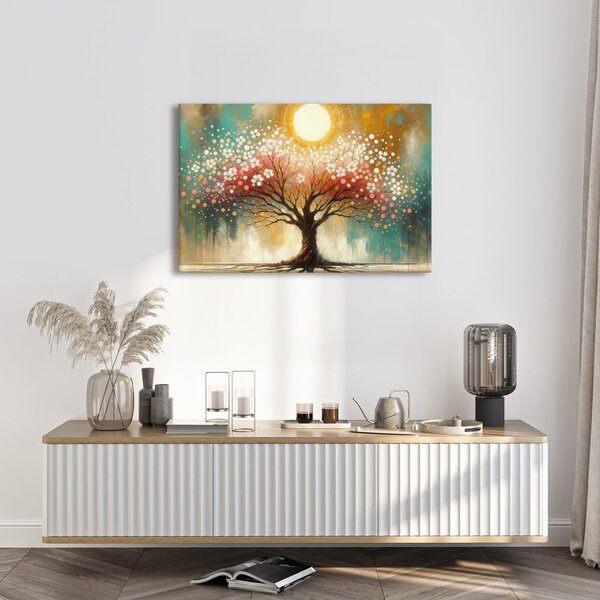 Quadro su tela – Albero della vita sotto il sole