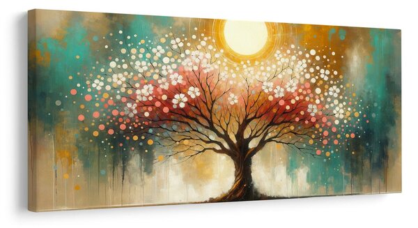 Quadro su tela – Albero della vita in fiore