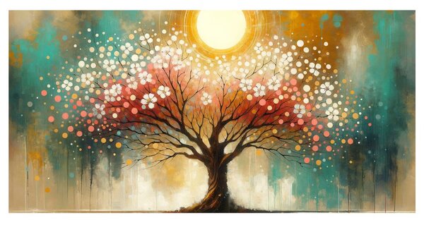 Quadro su tela – Albero della vita in fiore