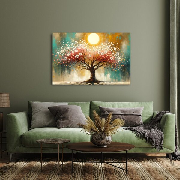 Quadro su tela – Albero della vita sotto il sole