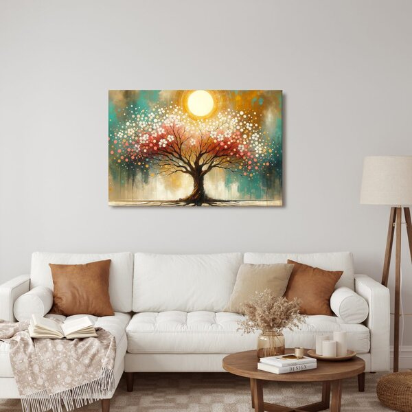 Quadro su tela – Albero della vita sotto il sole