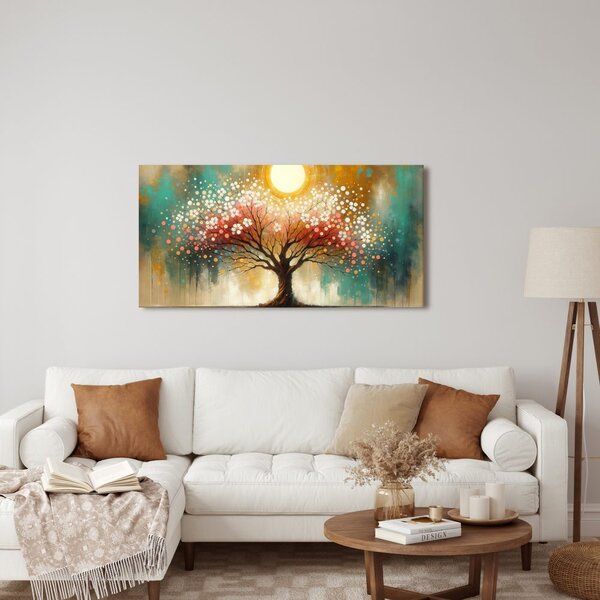 Quadro su tela – Albero della vita in fiore
