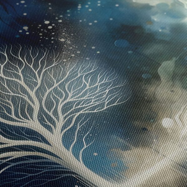 Quadro su tela – Albero della vita magico nello spazio