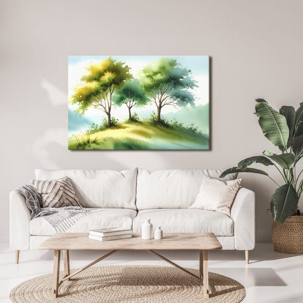 Quadro su tela – Albero della vita nel prato