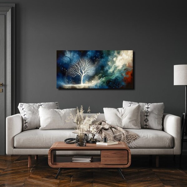 Quadro su tela – Albero della vita magico nello spazio
