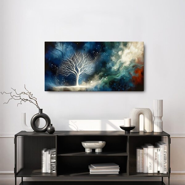Quadro su tela – Albero della vita magico nello spazio