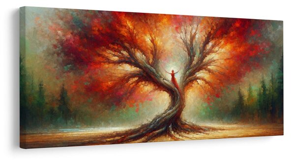 Quadro su tela – Danza mistica dell'albero della vita