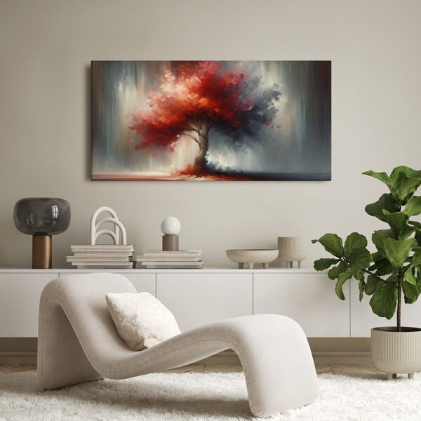 Quadro su tela – Albero della vita nella nebbia