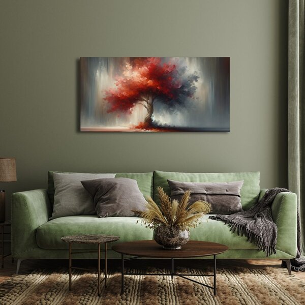 Quadro su tela – Albero della vita nella nebbia