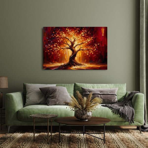 Quadro su tela – Albero della vita splendente