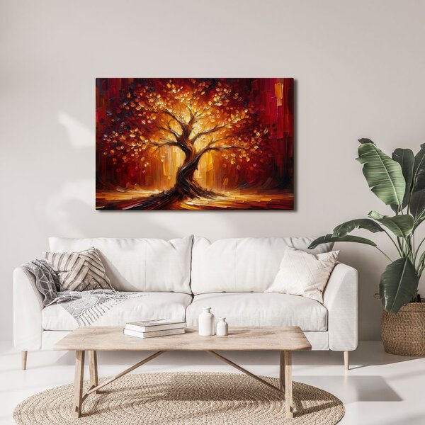 Quadro su tela – Albero della vita splendente