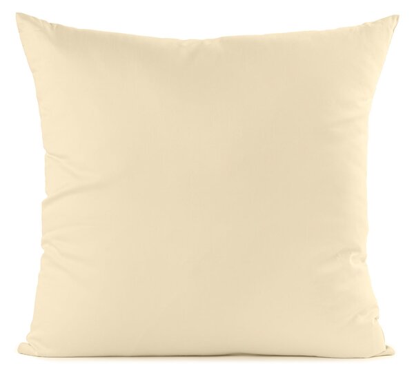 Cuscino Arredo 50X50 Raso AVORIO Raso Di Cotone Caleffi