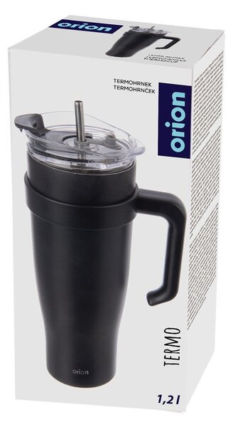 Tazza termica nera 1,2 l Termo – Orion