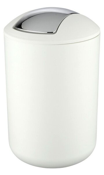 Cestino per la spazzatura bianco in plastica 6,5 l Brasil – Wenko