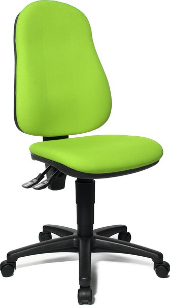Topstar Home Office sedia da ufficio POINT 60 sedia da scrivania senza braccioli in tessuto sedia girevole