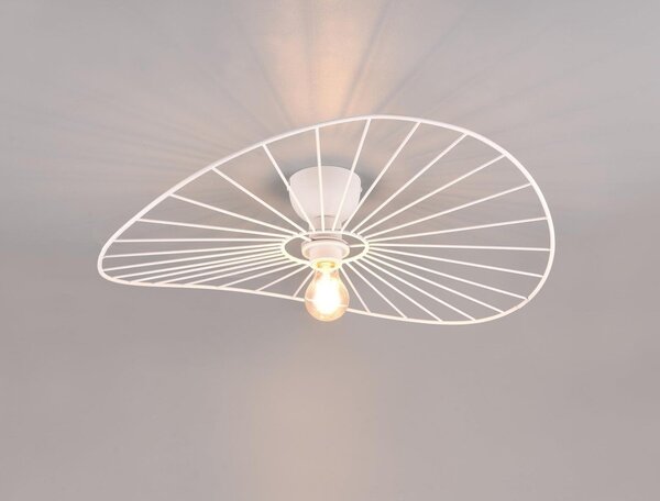 Lampada da soffitto bianca ø 60 cm Chapeau - Reality