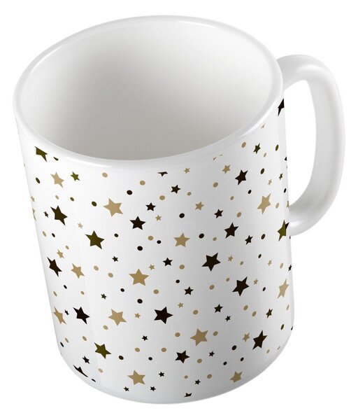 Tazza in ceramica bianca con motivo natalizio 330 ml - Butter Kings