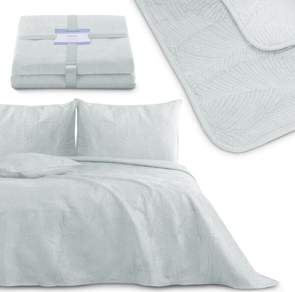 Copriletto grigio chiaro 200x220 cm Palsha – Restilo