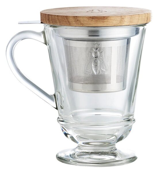 Tazza in vetro con filtro 270 ml Abeille – La Rochére