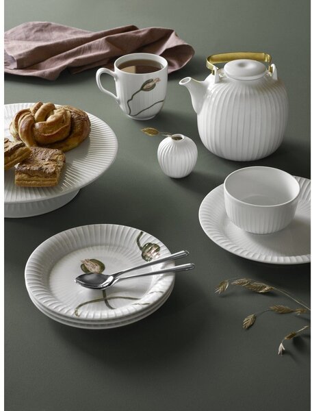 Tazza in porcellana bianca Poppy, 330 ml Hammershøi - Kähler Design