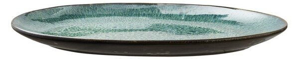 Piatto da portata verde/nero in gres Gastro Green/Black – Bitz