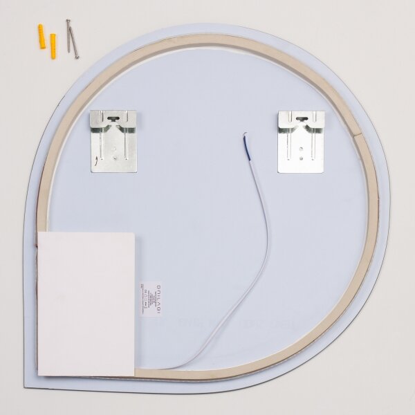 Brilagi - Specchio da bagno LED RICADI LED/19W/230V 60x60 cm IP44 CRI 90 dimmerabile+CCT