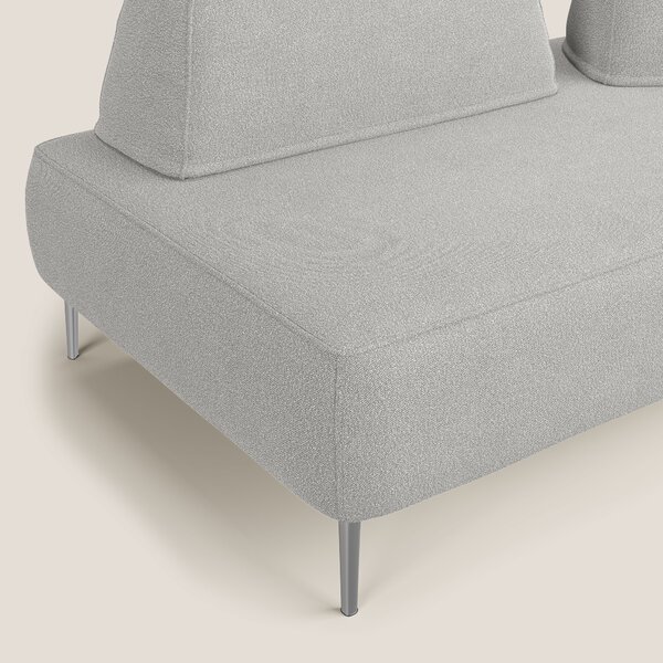 Newton divano modulare con schienali movibili T07 grigio