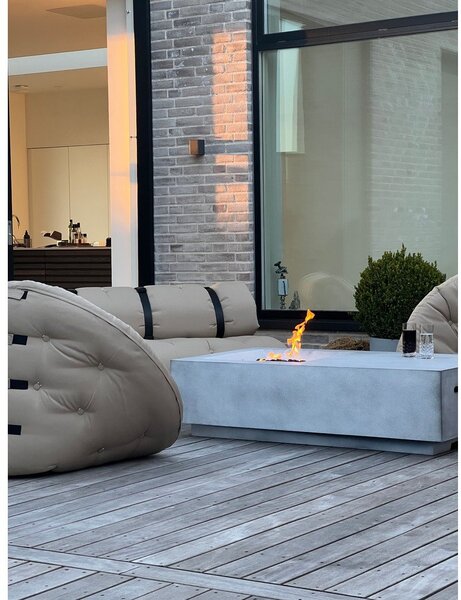 Design OUT™ Nido White Outdoor Sofa Chair Out Niddo - Karup Design