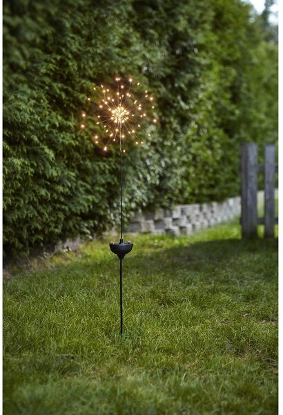 Apparecchio solare a LED per esterni con LED bianchi , altezza 100 cm Firework - Star Trading