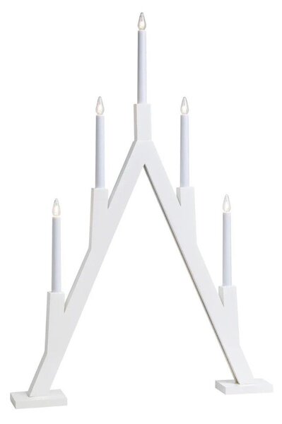 Decorazione luminosa bianca con motivo natalizio Bjurfors - Markslöjd