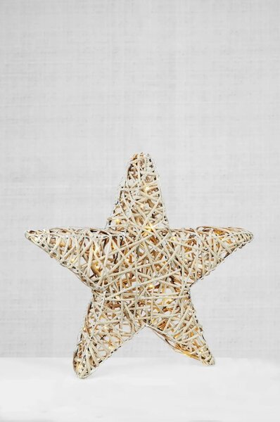 Decorazione luminosa per esterni con motivo natalizio in colore naturale ø 50 cm Sofus - Markslöjd