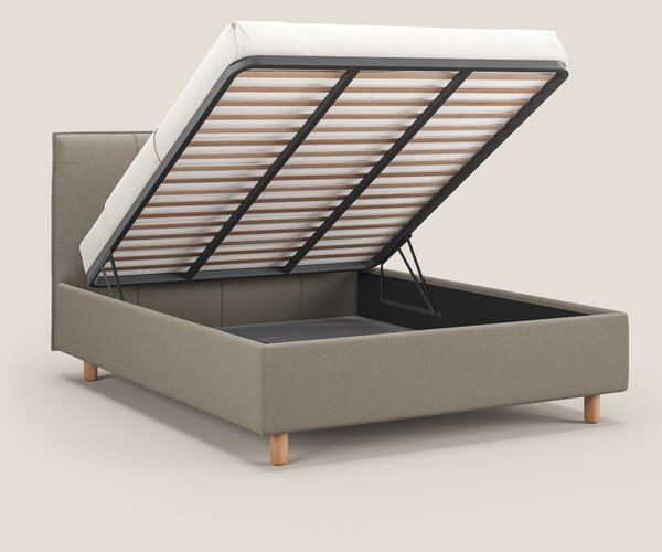 Lothar letto contenitore maxi dalle dimensioni contenute in tessuto im