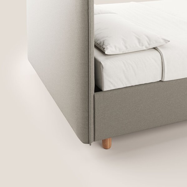 Lothar letto contenitore maxi dalle dimensioni contenute in tessuto im