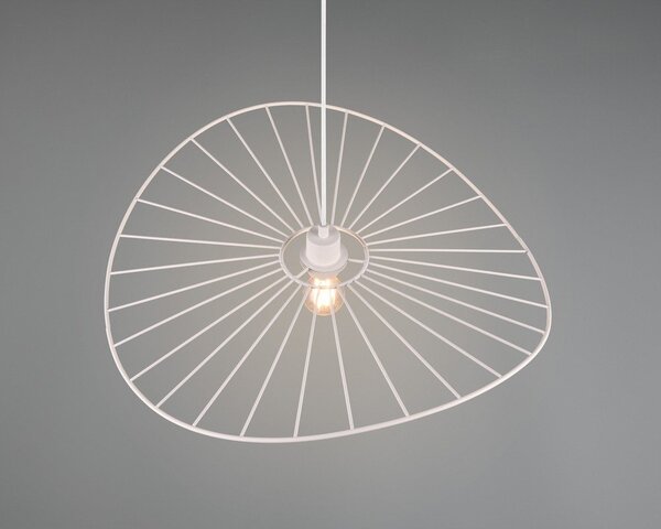 Apparecchio a sospensione bianco ø 60 cm Chapeau - Reality