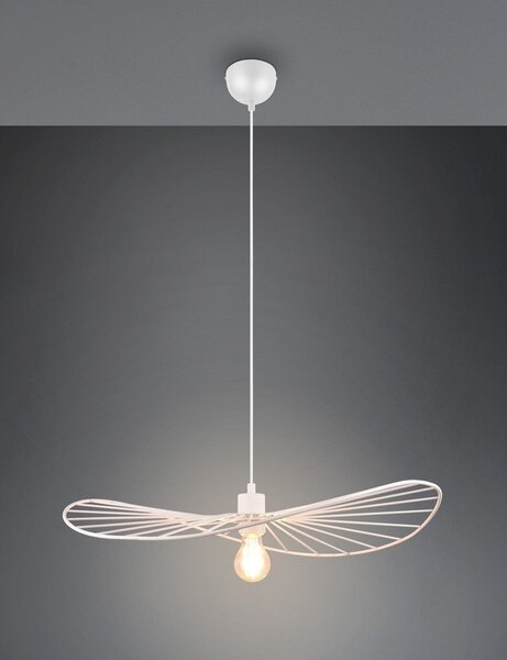Apparecchio a sospensione bianco ø 60 cm Chapeau - Reality