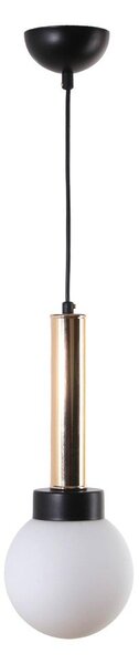 Lampada a sospensione con paralume in vetro ø 15 cm Cota - Squid Lighting