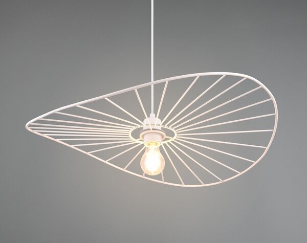 Apparecchio a sospensione bianco ø 60 cm Chapeau - Reality