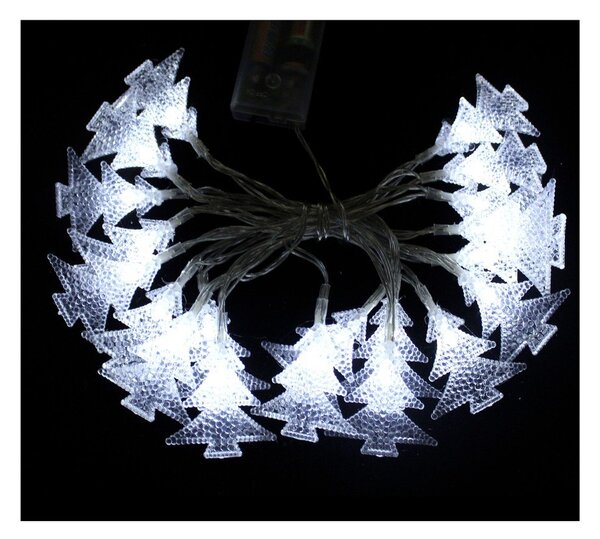 Catena luminosa a LED bianchi Unimasa Pino, 20 luci - Casa Selección
