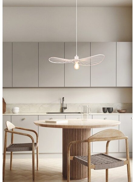 Apparecchio a sospensione bianco ø 60 cm Chapeau - Reality