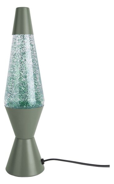 Lampada da tavolo verde Glitter - Leitmotiv