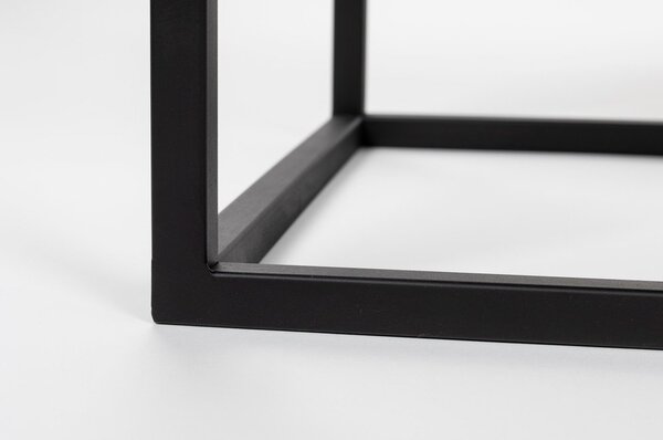 Tavolo TV in rattan nero 38x55 cm Guuji - White Label