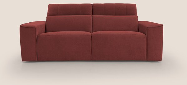 Clark Divano modulare con opzione relax elettrico in tessuto smacchiab