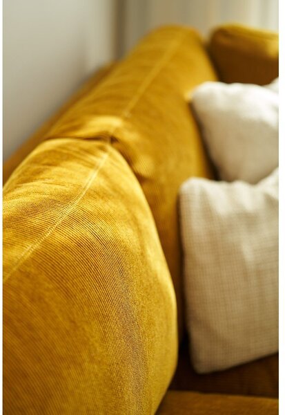 Divano angolare giallo scuro Sigge - Sits
