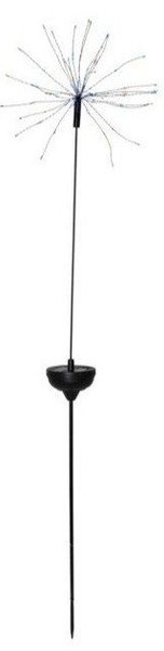 Apparecchio solare a LED per esterni con diodi colorati , altezza 100 cm Firework - Star Trading