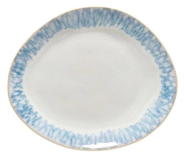 Piatto da portata in gres 22,5x27 cm Brisa - Costa Nova