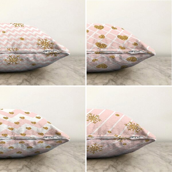 Federe in set da 4 con motivo natalizio 43x43 cm - Mila Home