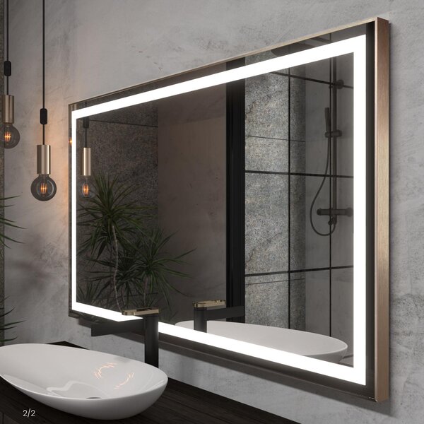 Specchio con luce LED F2